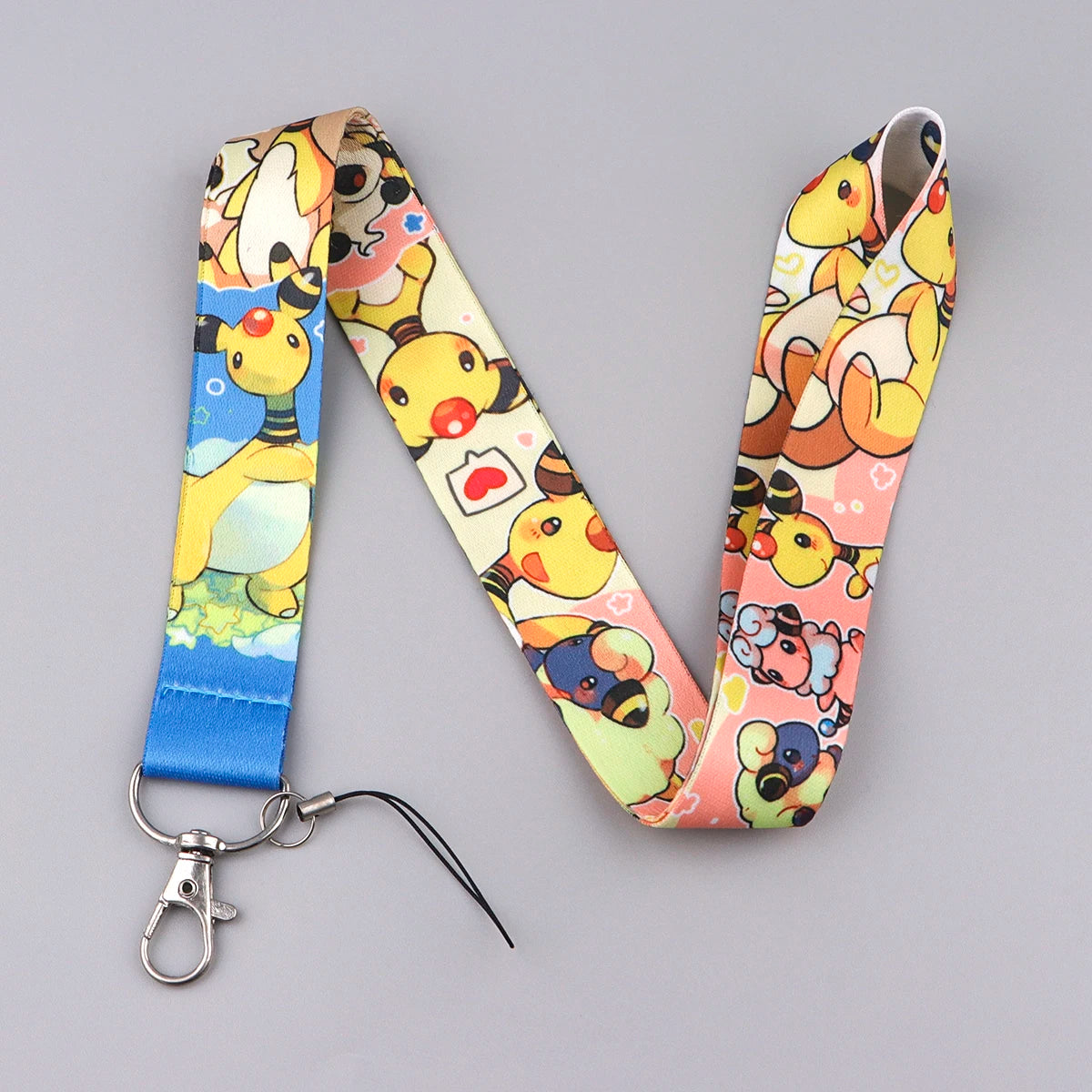 Anime Gengar Lanyard for Keys Cartoon ID Card Gym Mobile Phone Straps USB Badge Holder DIY Hang Rope Lariat Lanyard Jewelry Gift