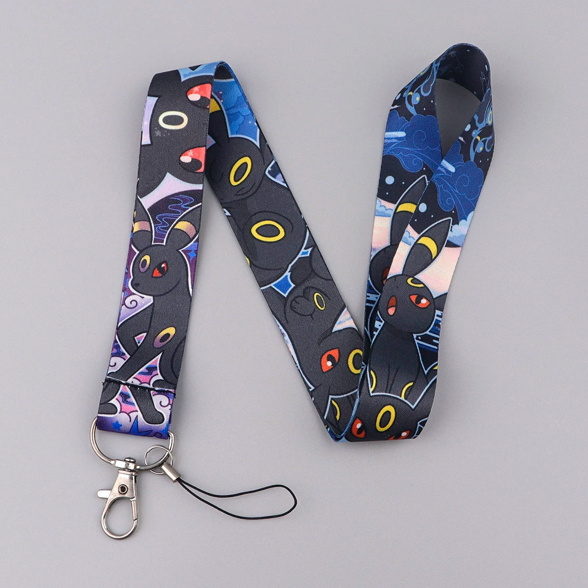 Anime Gengar Lanyard for Keys Cartoon ID Card Gym Mobile Phone Straps USB Badge Holder DIY Hang Rope Lariat Lanyard Jewelry Gift