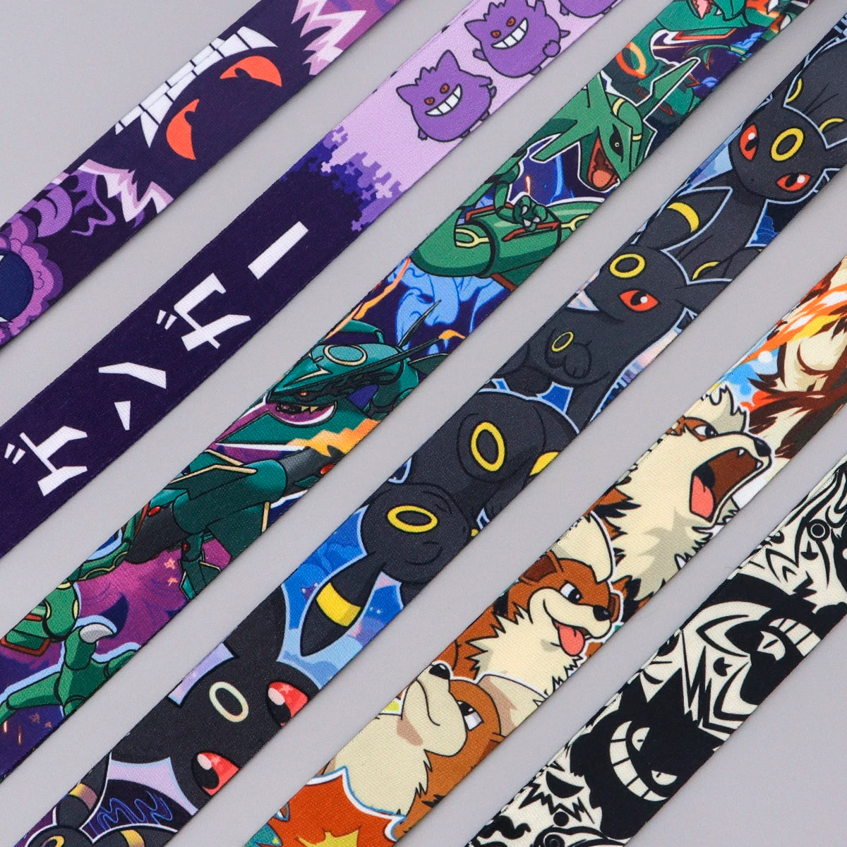 Anime Gengar Lanyard for Keys Cartoon ID Card Gym Mobile Phone Straps USB Badge Holder DIY Hang Rope Lariat Lanyard Jewelry Gift