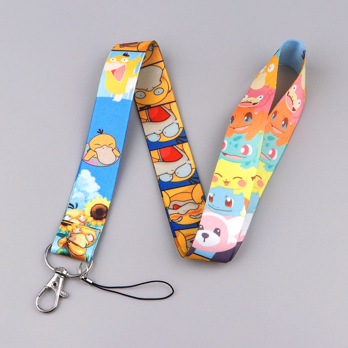 Anime Gengar Lanyard for Keys Cartoon ID Card Gym Mobile Phone Straps USB Badge Holder DIY Hang Rope Lariat Lanyard Jewelry Gift