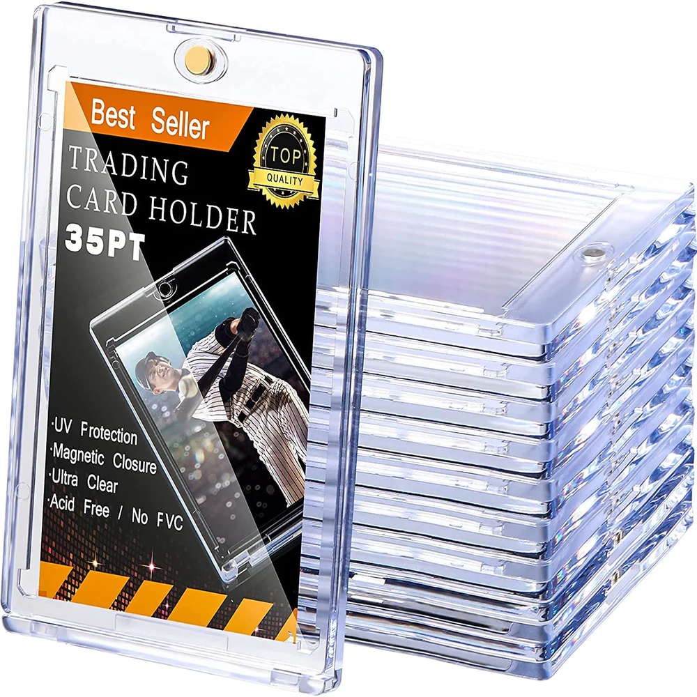 Magnetic Clear Card Holders 10 Count